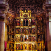 Retablo de la Iglesia del Real Monasterio de San Jerónimo de Granada, España